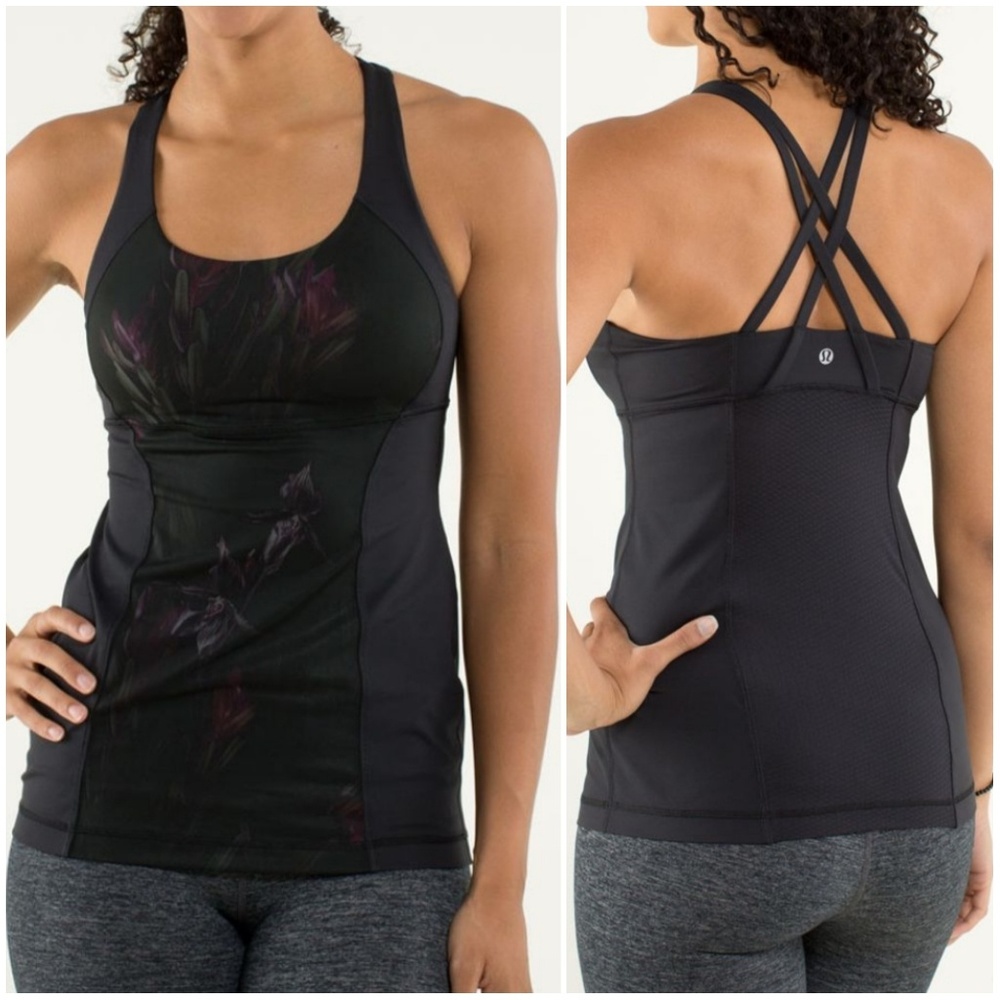 ⚠️⚠️ moving ⚠️⚠Midnight Iris Lululemon Energy Tank